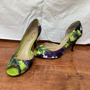 Marc Fisher Floral Heels